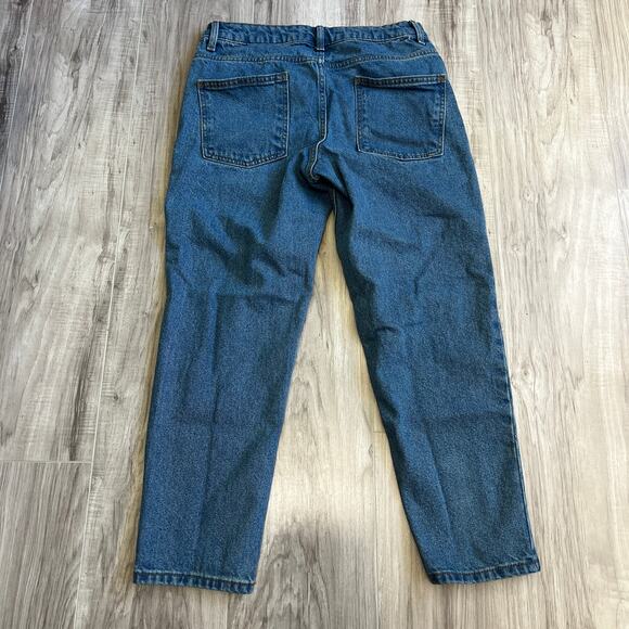 ASOS DESIGN Classic Rigid Medium Wash Jeans Size W30 L30 - Picture 2 of 9